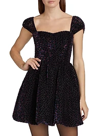 Clydette Guipure Minidress