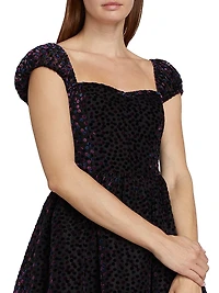 Clydette Guipure Minidress