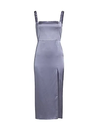 Mileena Silk Midi-Dress