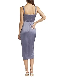 Mileena Silk Midi-Dress