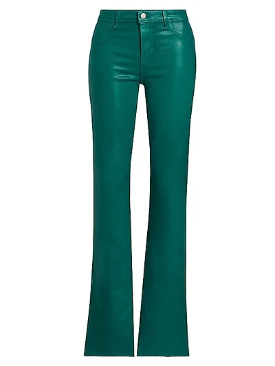 Ruth Coated Straight-Leg Jeans