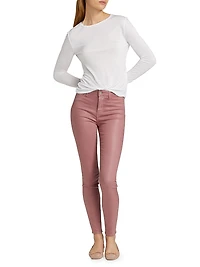 Ayla Crewneck Long-Sleeve T-Shirt