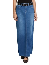 Miriam Denim Maxi Skirt