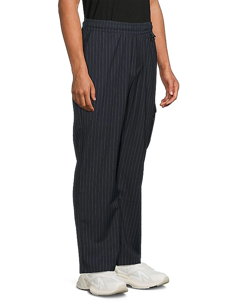New Pinstriped Cargo Pants