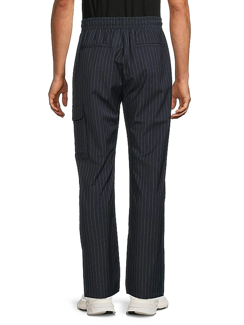 New Pinstriped Cargo Pants