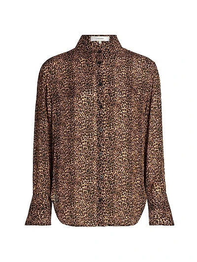 The Standard Leopard-Print Silk Shirt