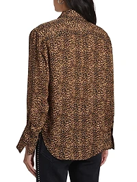 The Standard Leopard-Print Silk Shirt