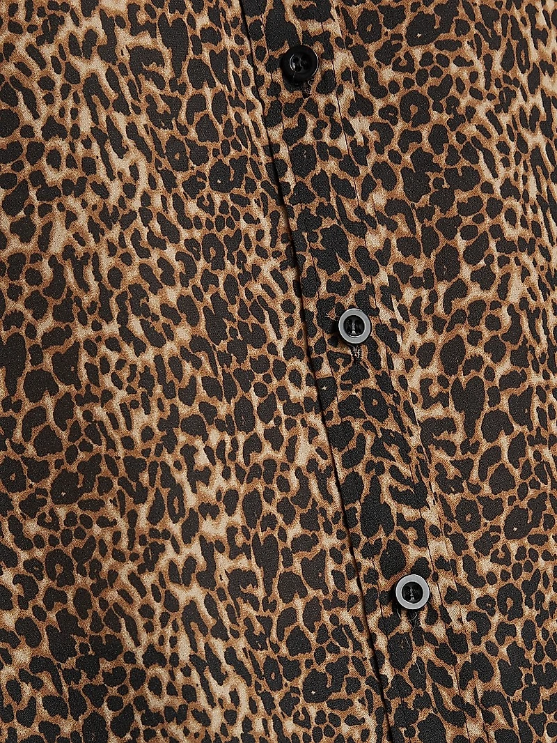 The Standard Leopard-Print Silk Shirt