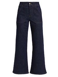 Modern Pocket Mid-Rise Jeans