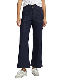 Modern Pocket Mid-Rise Jeans