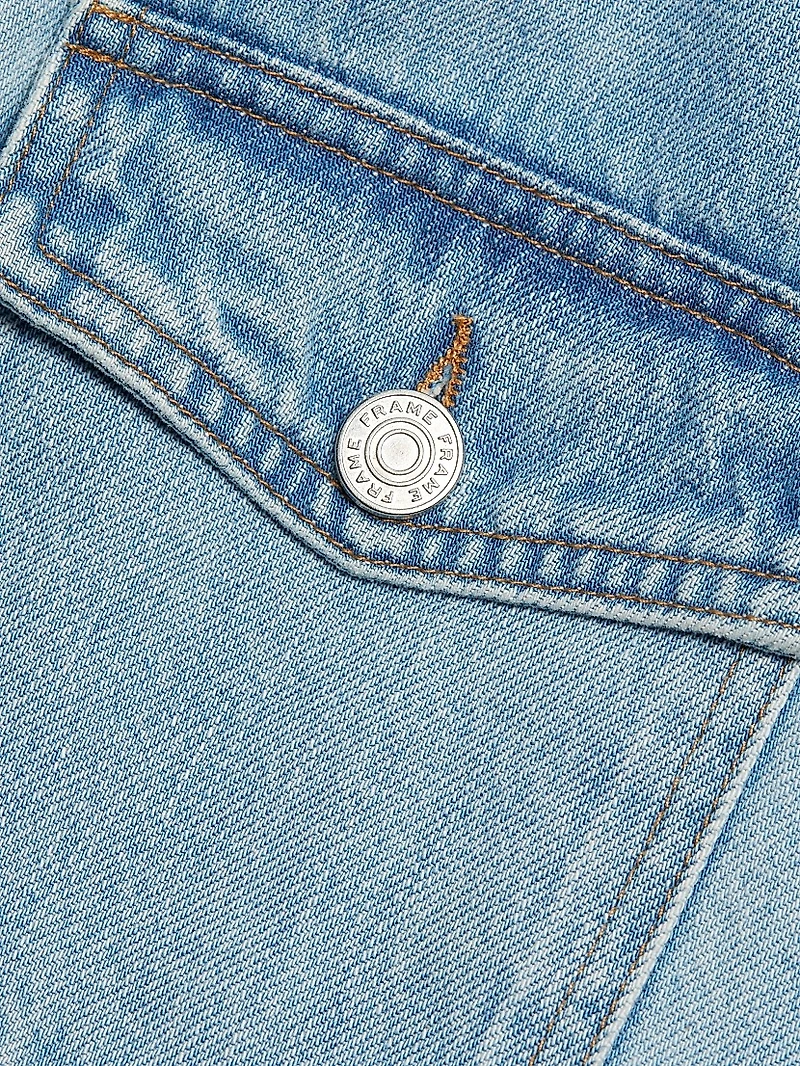 Chore Denim Button-Front Shirt Jacket
