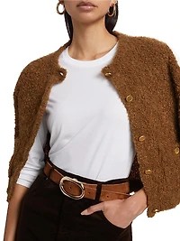 Cotton-Jersey Long-Sleeve Top