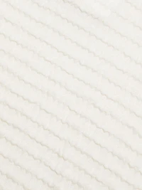 Smocked Silk-Cotton Crewneck Tank