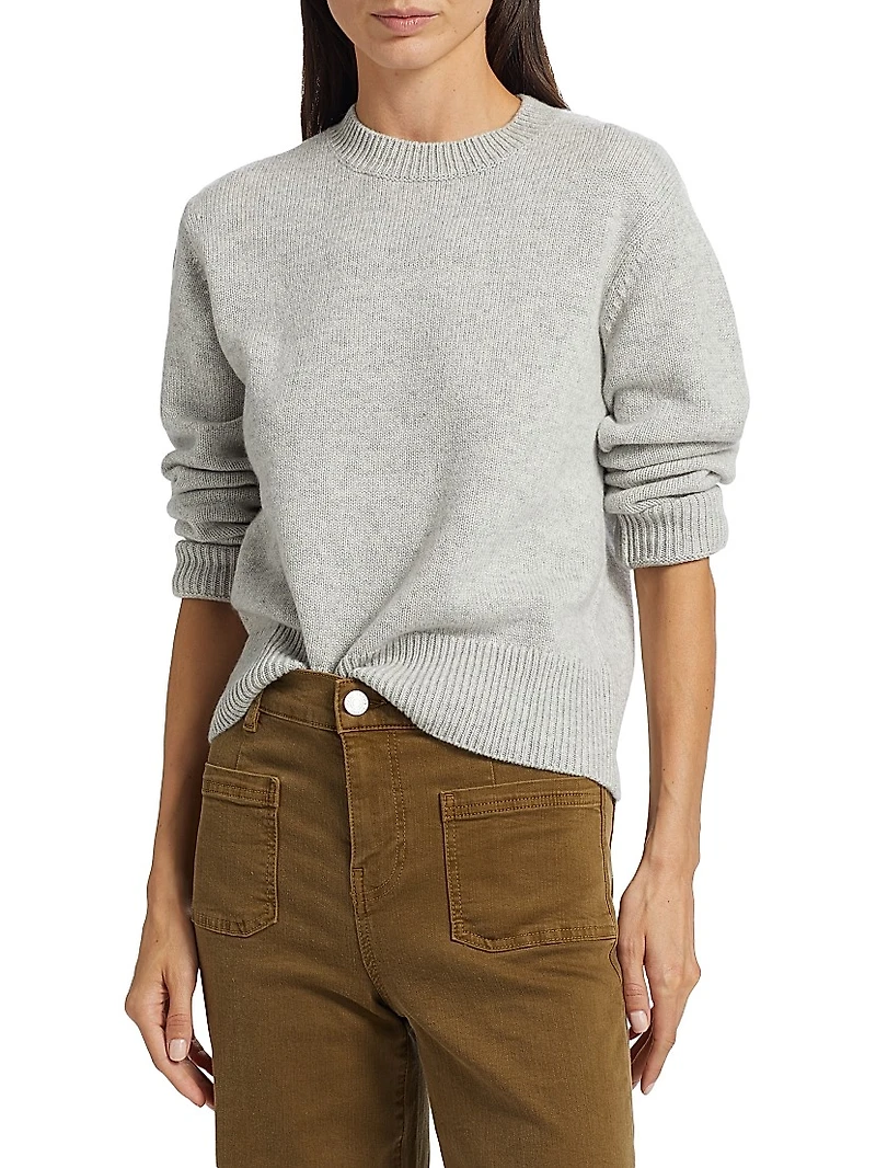 Clean Cashmere Crewneck Sweater
