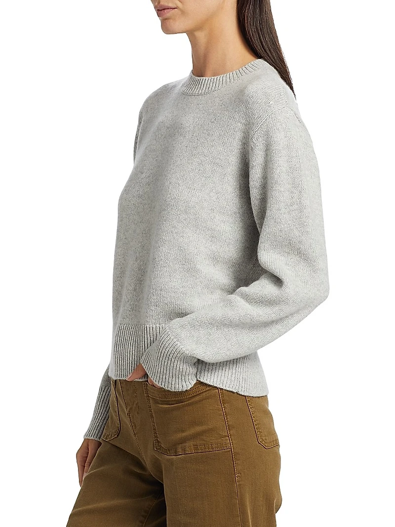 Clean Cashmere Crewneck Sweater