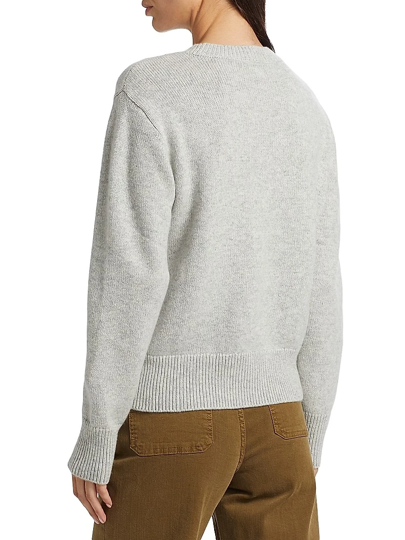 Clean Cashmere Crewneck Sweater