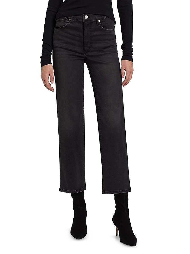 Le Sleek Straight-Leg Jeans
