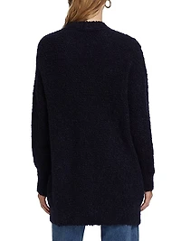 Boyfriend Bouclé Cardigan