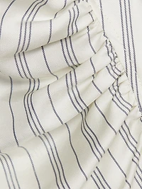 Gillian Striped Silk Blouse