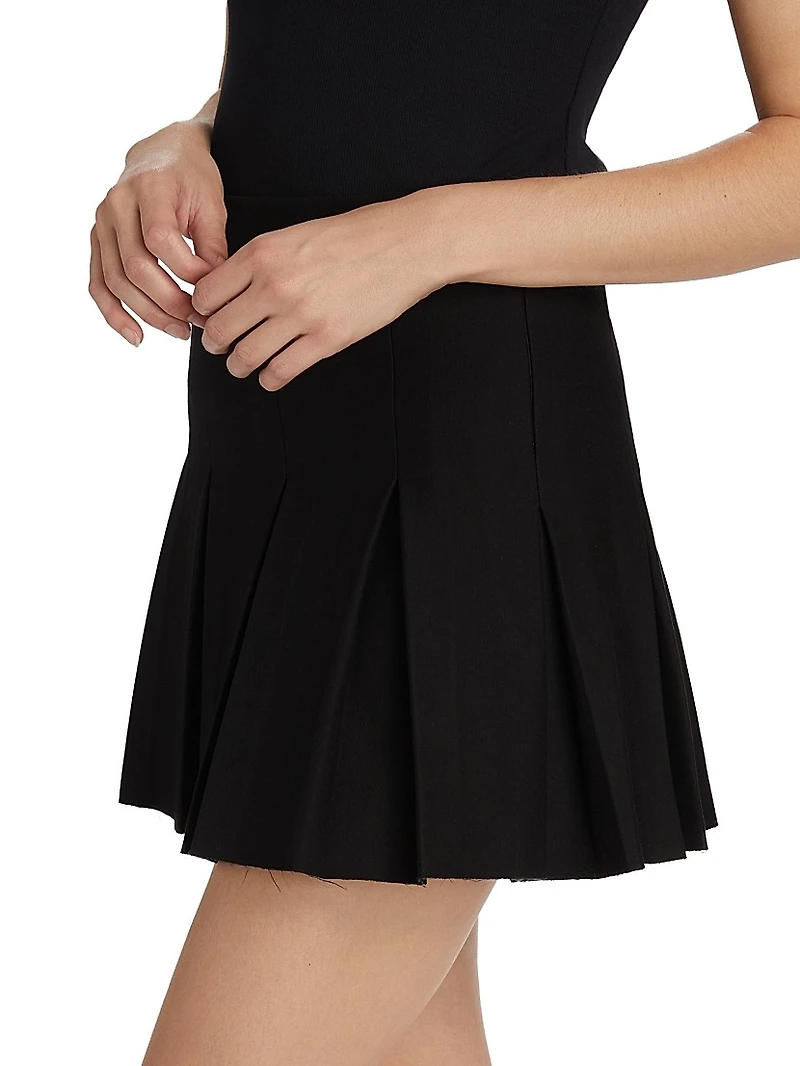 Mimmy Pleated Miniskirt