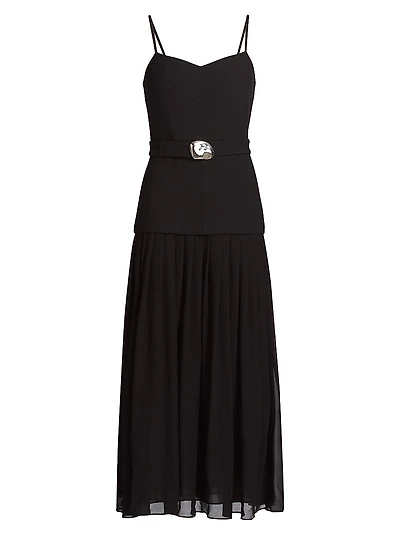 Susie Belted Maxi Dress