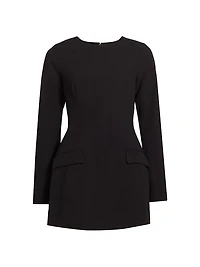 Thessaly Long-Sleeve Minidress