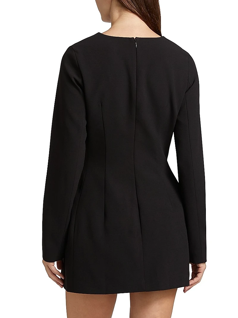 Thessaly Long-Sleeve Minidress