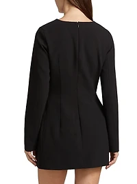 Thessaly Long-Sleeve Minidress