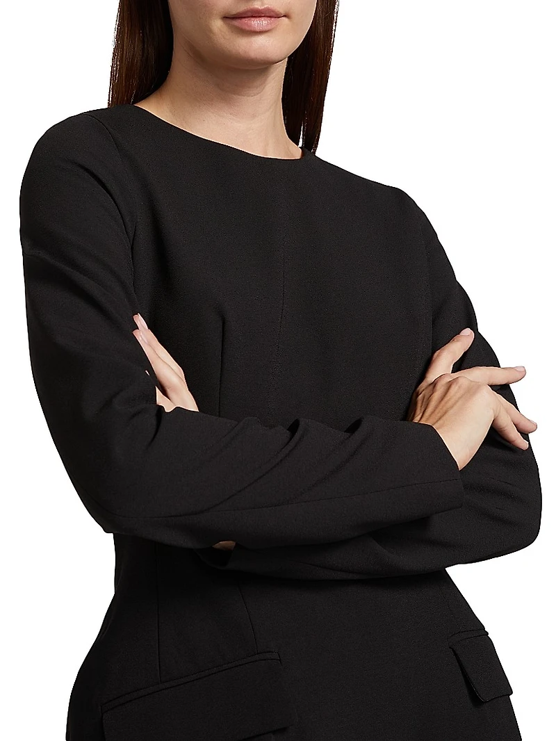 Thessaly Long-Sleeve Minidress