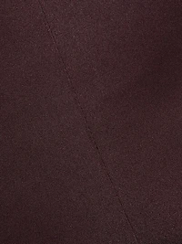 Lima Satin Off-The-Shoulder Minidress