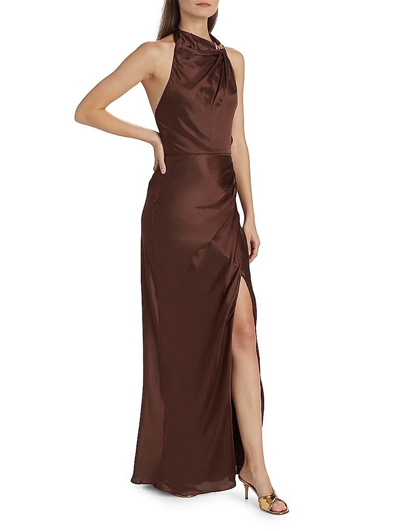 Galilea Halter Maxi Dress