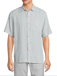 Sonora Stripe Button-Front Shirt