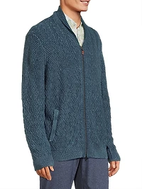 Sunbreak Full-Zip Shawl Cardigan