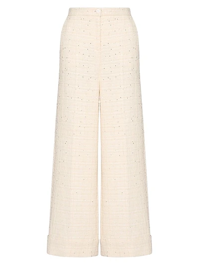 Delicate Tweed Pants