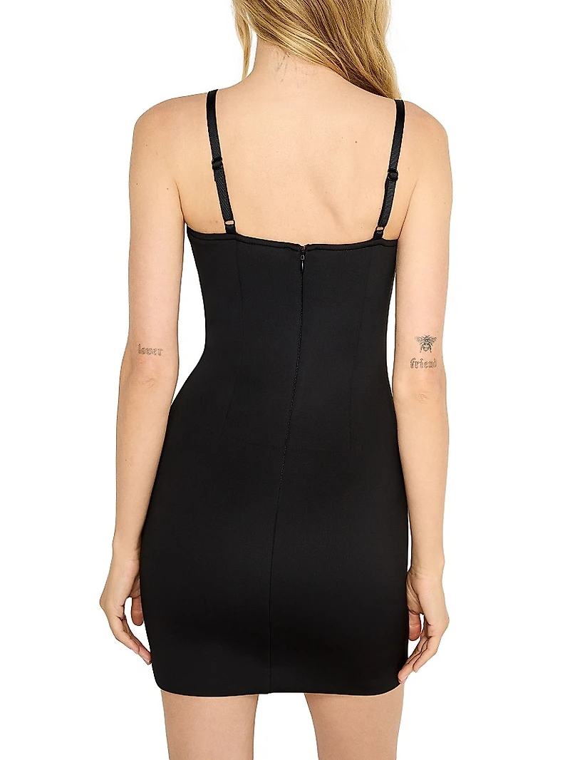 Scuba Body-Con Minidress