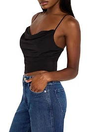 Chiffon Bias-Cut Camisole