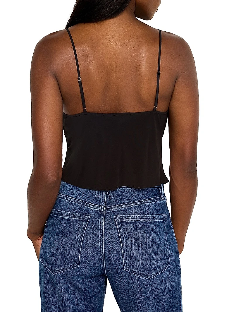 Chiffon Bias-Cut Camisole