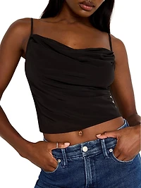 Chiffon Bias-Cut Camisole