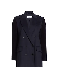 Potente Camelwool Double-Breasted Blazer