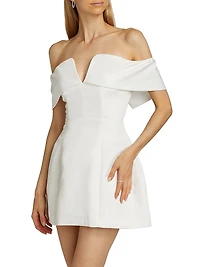 Soiree Season Alice Off-The-Shoulder Minidress