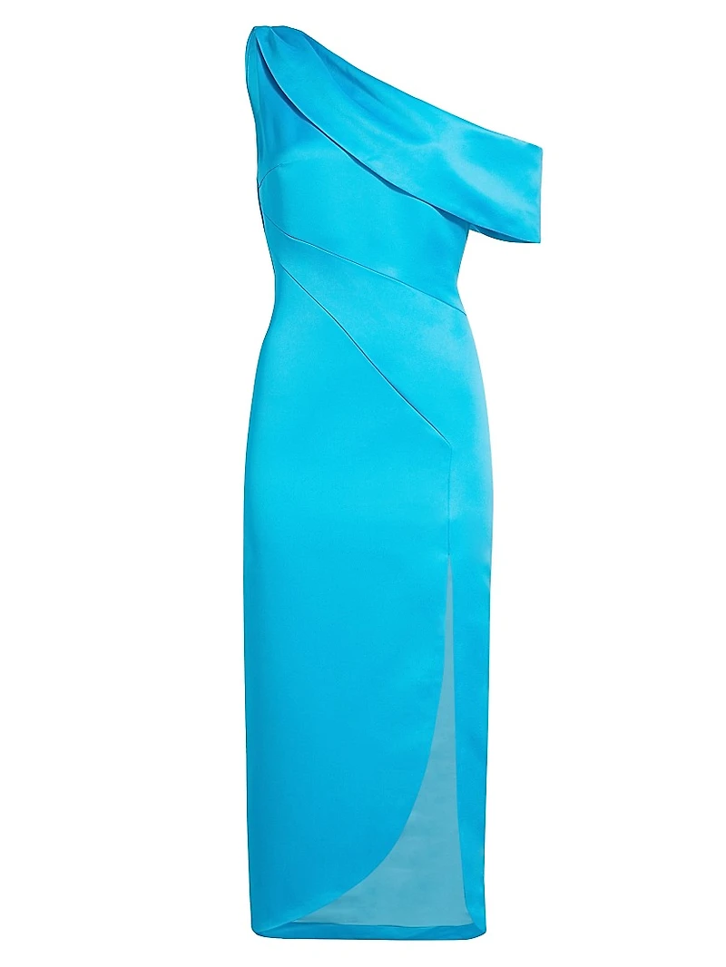 Soiree Season Alice One-Shoulder Midi-Dress