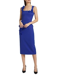 Valeria Floral Midi-Dress