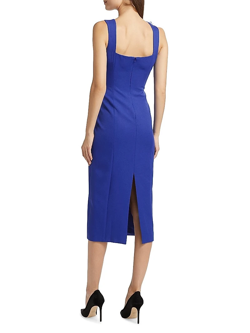 Valeria Floral Midi-Dress