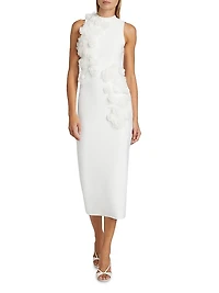 Whitetail Body-Con Midi-Dress