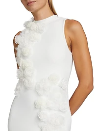 Whitetail Body-Con Midi-Dress