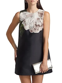 Uma Floral A-Line Minidress