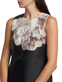 Uma Floral A-Line Minidress