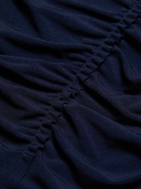 Mima Short-Sleeve Ruched Top