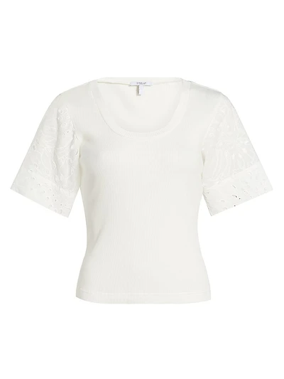 Margaux Mixed Media T-Shirt