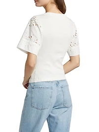 Margaux Mixed Media T-Shirt